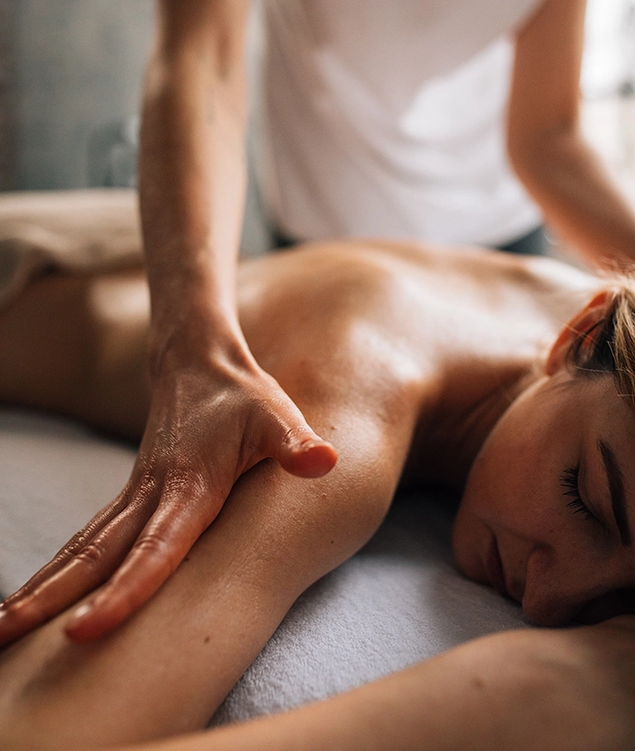 Massage Mit Öl, Detail-Foto